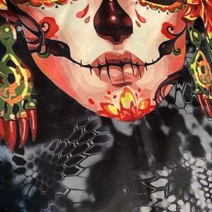 Day of the Dead Facial Covers LOT of 3 Skeleton Voo-Doo Face New Orleans NEW!